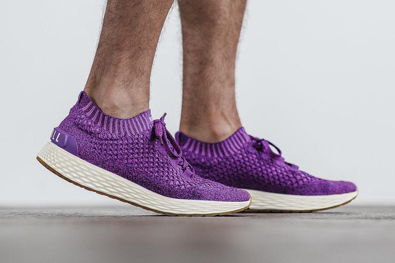 Purple Nobull Royal Knit Runner Men's Running Shoes | CA U1031Z